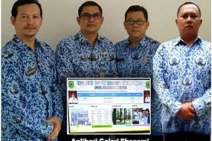 Bagian Umum Setda Kuningan Luncurkan aplikasi galeri ekonimi.